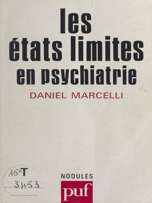 cover image of Les états limites en psychiatrie